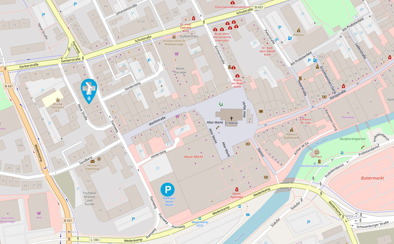 Karte von OpenStreetMap